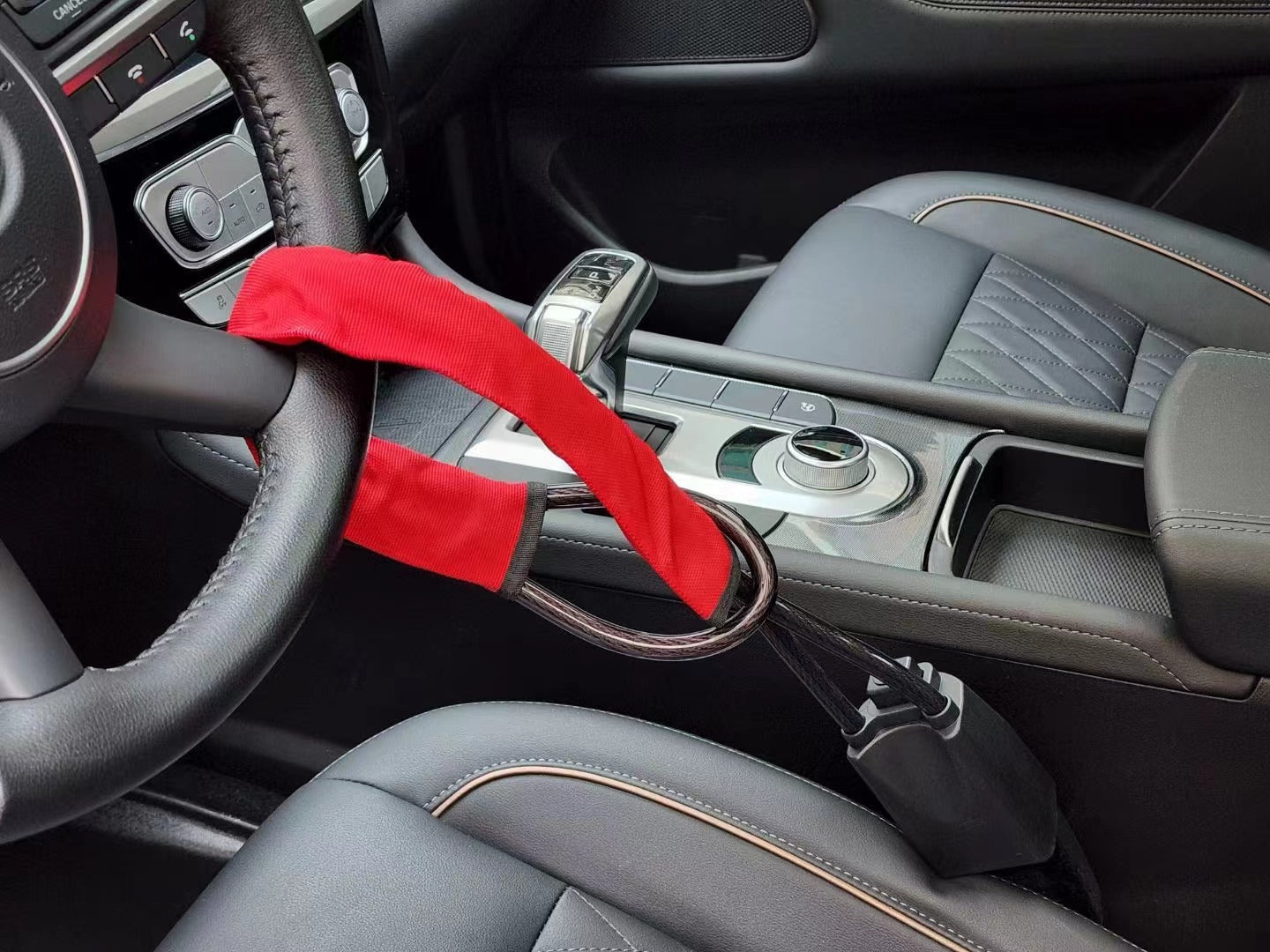 Nexas Auto Titanlock™ 2026 Car Steering Wheel Anti-Theft Device