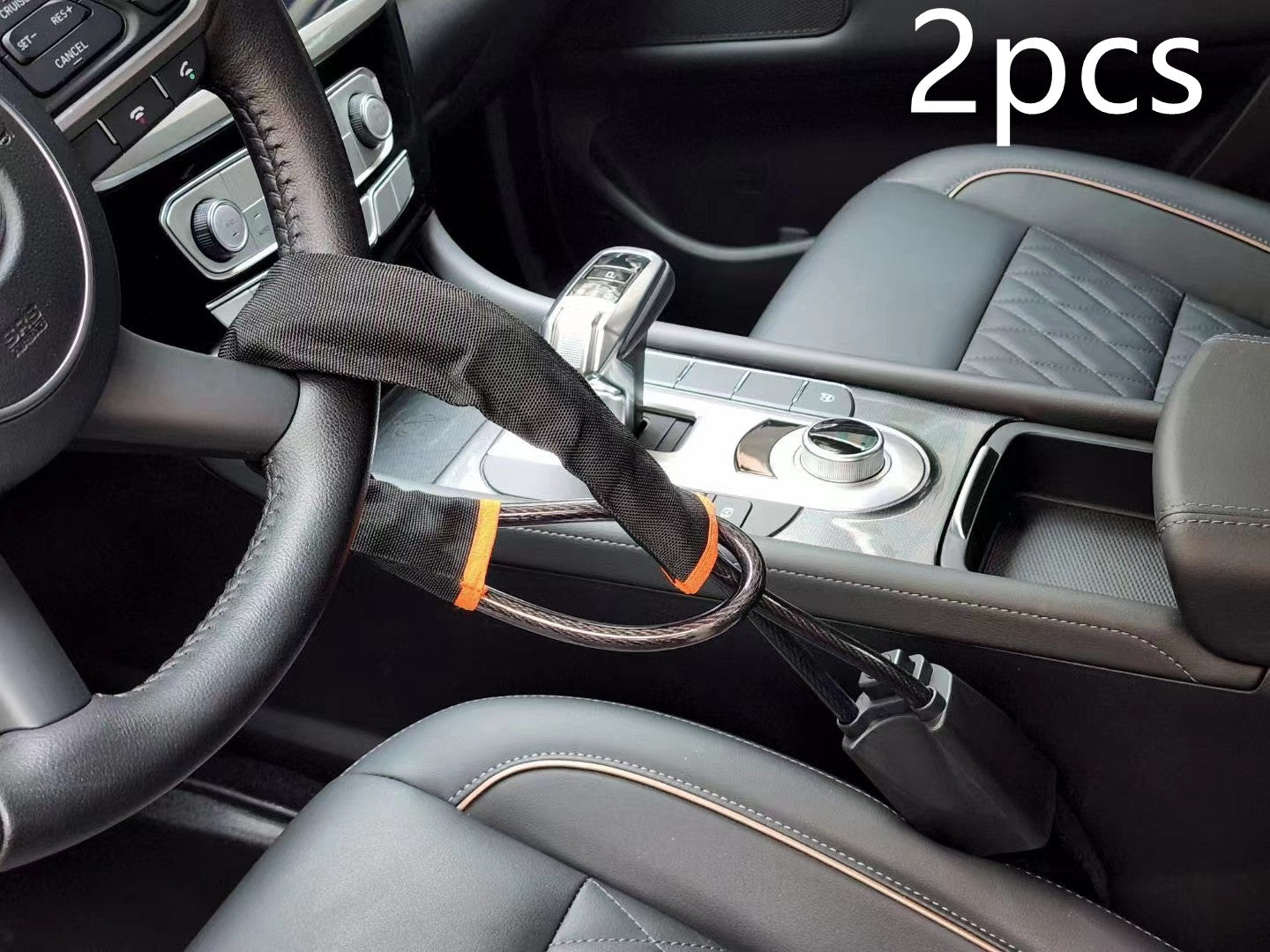 Nexas Auto Titanlock™ 2026 Car Steering Wheel Anti-Theft Device